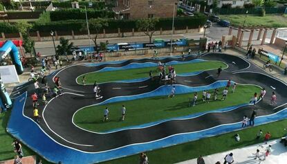 Pump track a Can Figueres